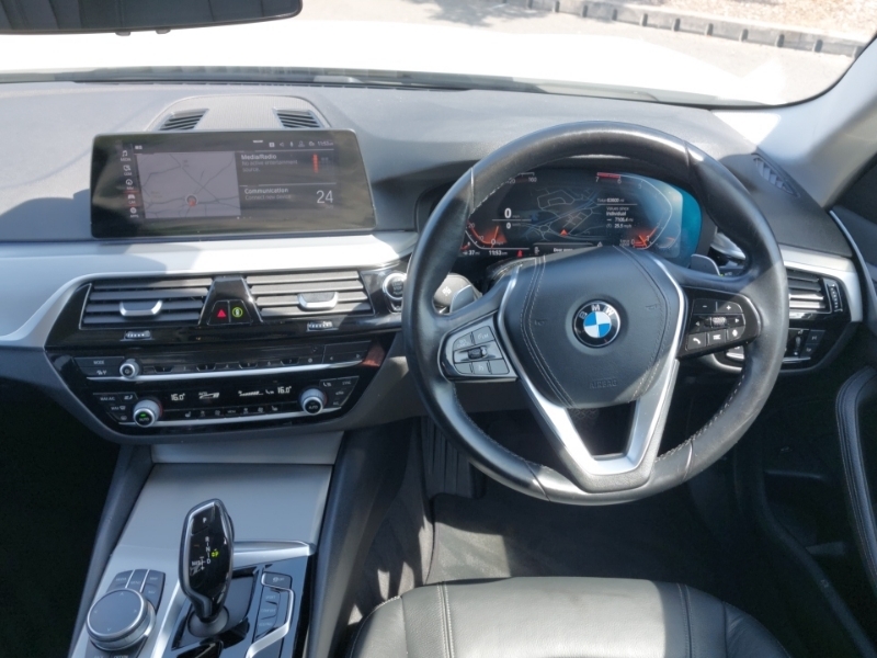 BMW 5 Series 520D Mht M Sport Plus Pack Black #8