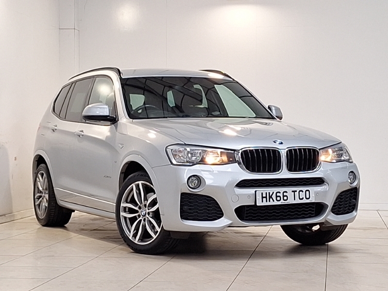 BMW X3 Xdrive20d M Sport Step Silver