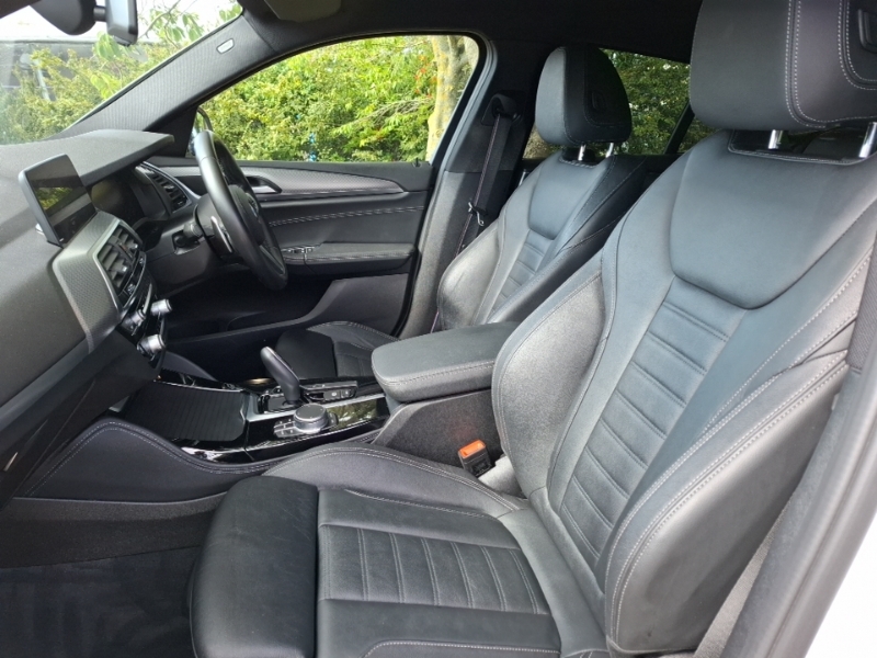 BMW X4 Xdrive20d Mht M Sport Step White #5