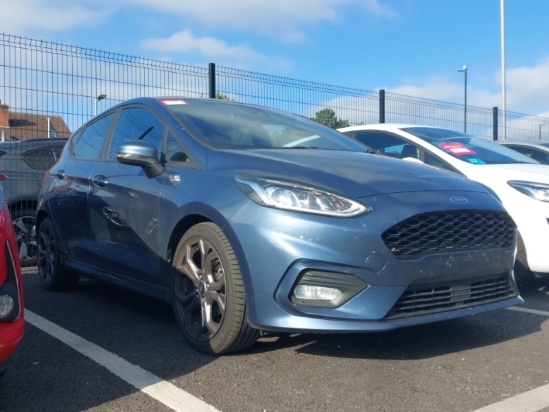 Ford Fiesta 1.0 Ecoboost 125 St-line Blue