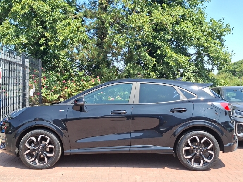 Ford Puma 1.0 Ecoboost Hybrid Mhev St-line X Dct Black #4