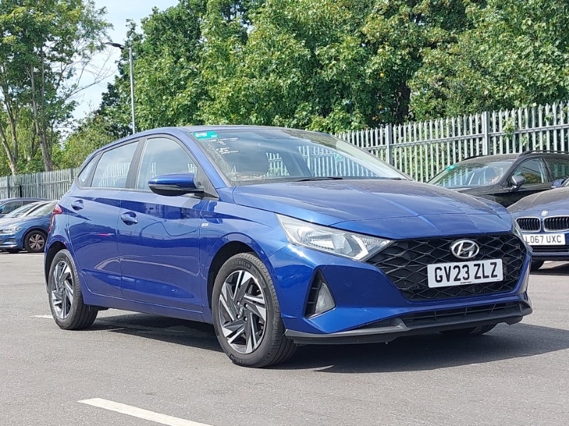 Hyundai I20 1.0T Gdi 48V Mhd Se Connect Dct GV23ZLZ Blue