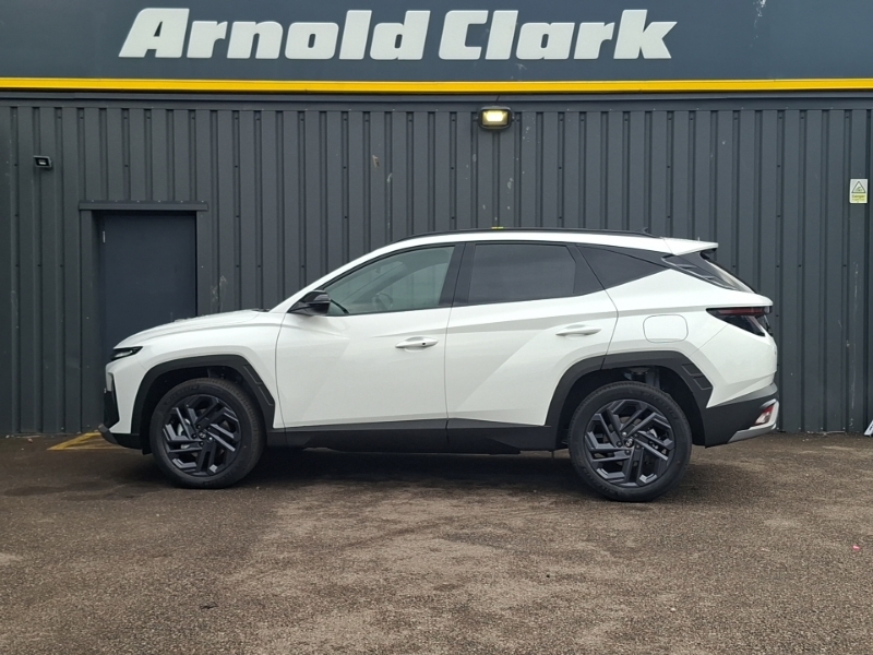 Hyundai Tucson 1.6T 239 Hybrid Black Line White #4
