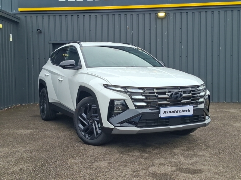 Hyundai Tucson 1.6T 239 Hybrid Black Line White