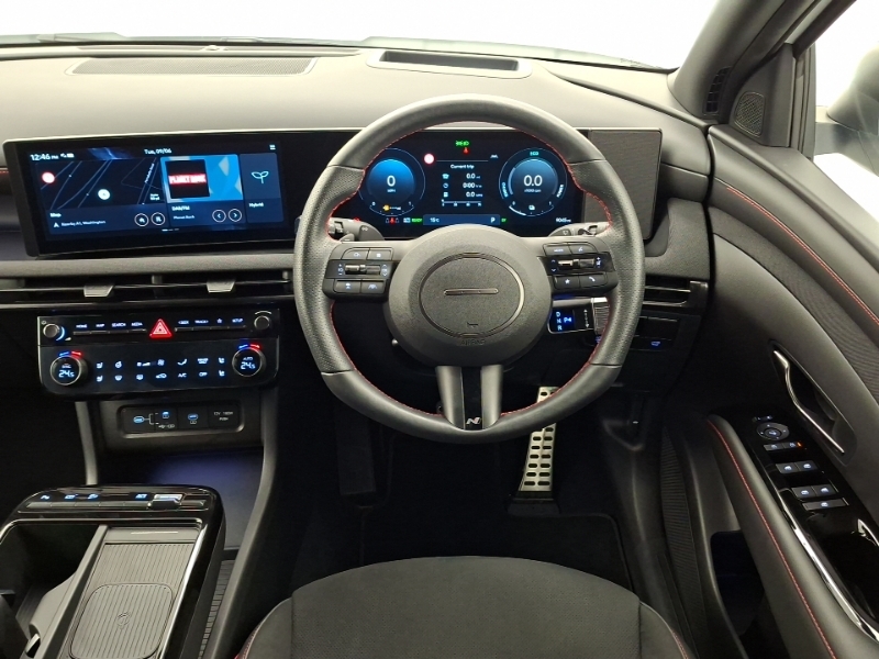 Hyundai Tucson N Line White #8