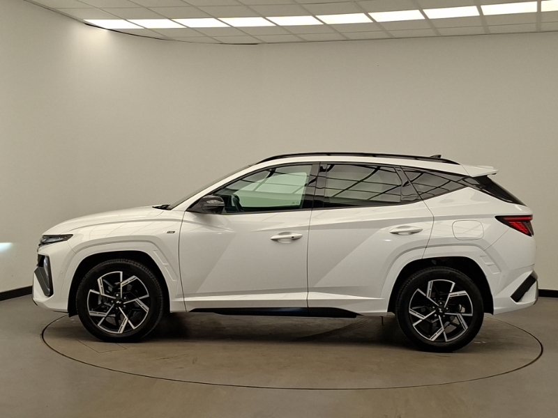 Hyundai Tucson 1.6T Hybrid N Line S White #4