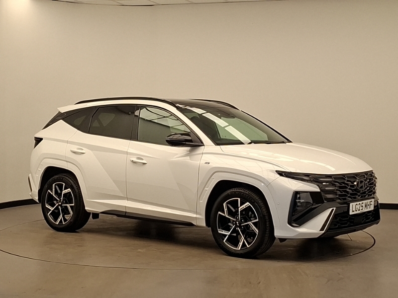 Hyundai Tucson N Line White #7
