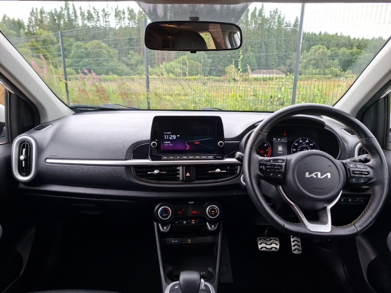 Kia Picanto 1.0 X-line S White #3