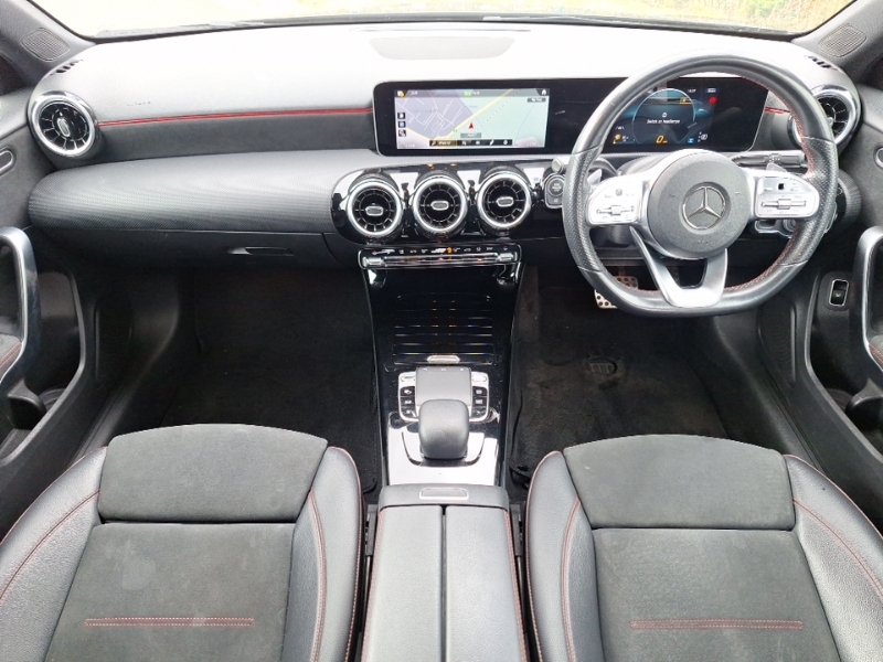 Mercedes-Benz A Class A180d Amg Line Executive WD69VKL Black #3