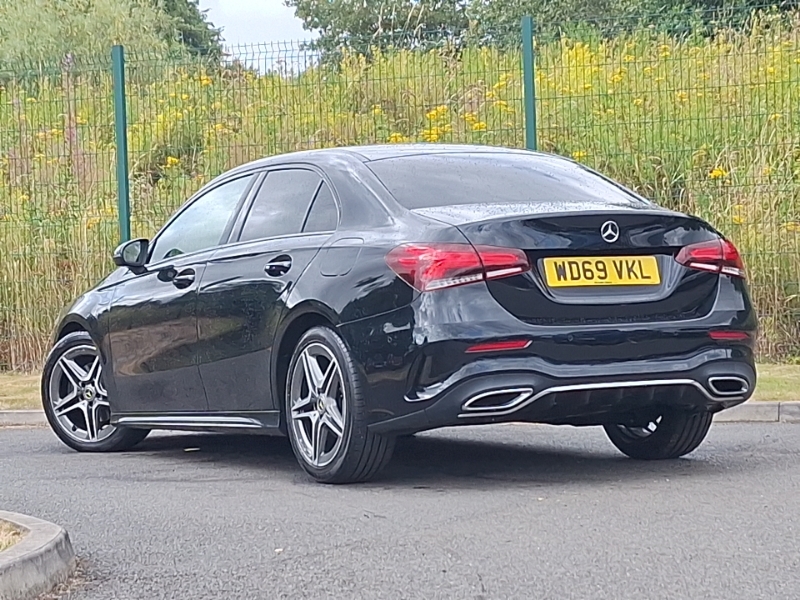 Mercedes-Benz A Class A180d Amg Line Executive WD69VKL Black #2
