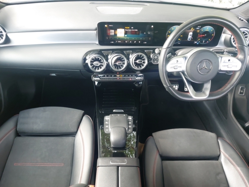 Mercedes-Benz A Class A200d Amg Line Premium Plus White #3