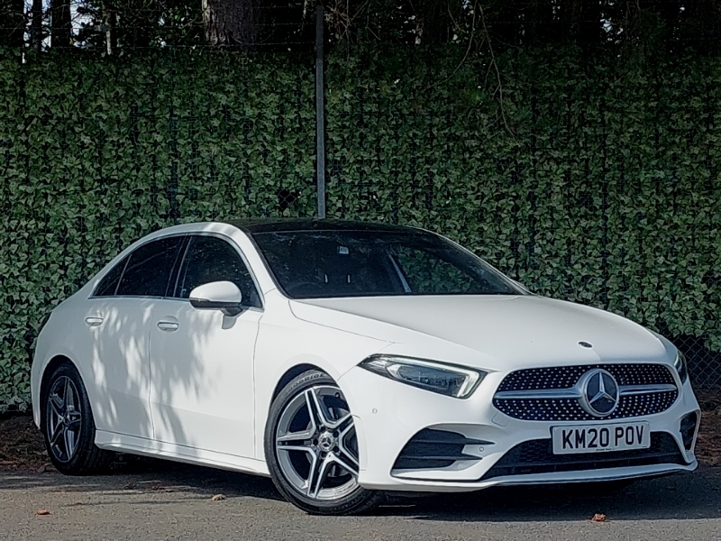 Mercedes-Benz A Class A200d Amg Line Premium Plus White
