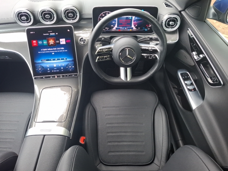 Mercedes-Benz C Class Amg Line Black #8