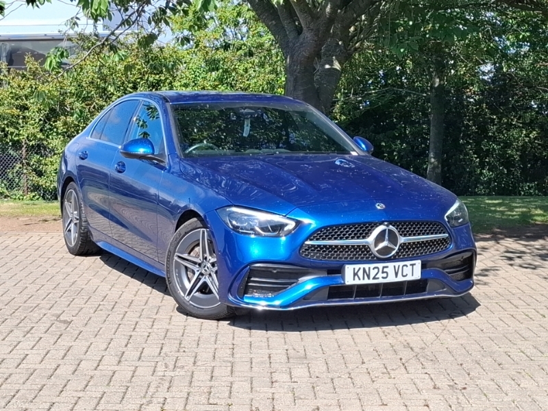 Mercedes-Benz C Class C200 Amg Line 9G-tronic Blue