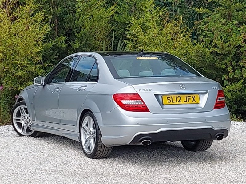 Mercedes-Benz C Class C350 Cdi Blueefficiency Sport Silver #2