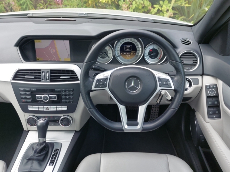 Mercedes-Benz C Class Sport Cdi Blueefficiency Silver #8