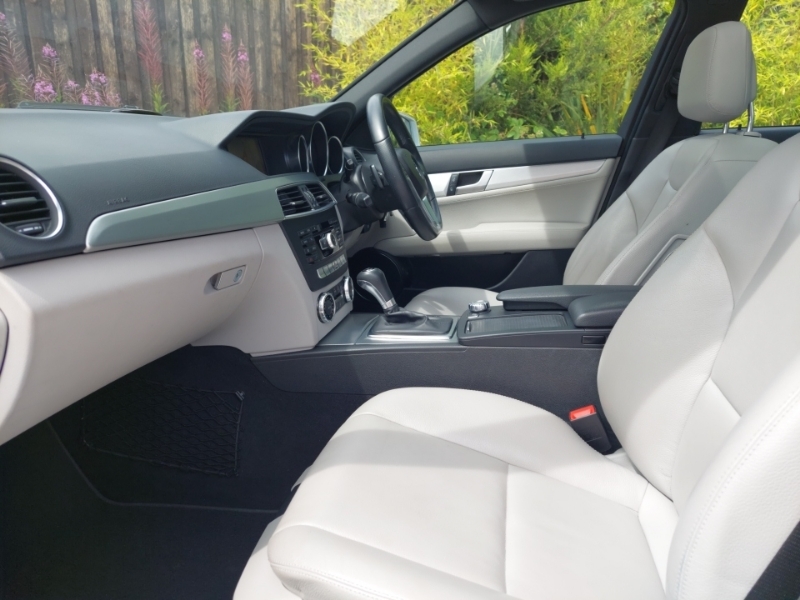 Mercedes-Benz C Class C350 Cdi Blueefficiency Sport Silver #5