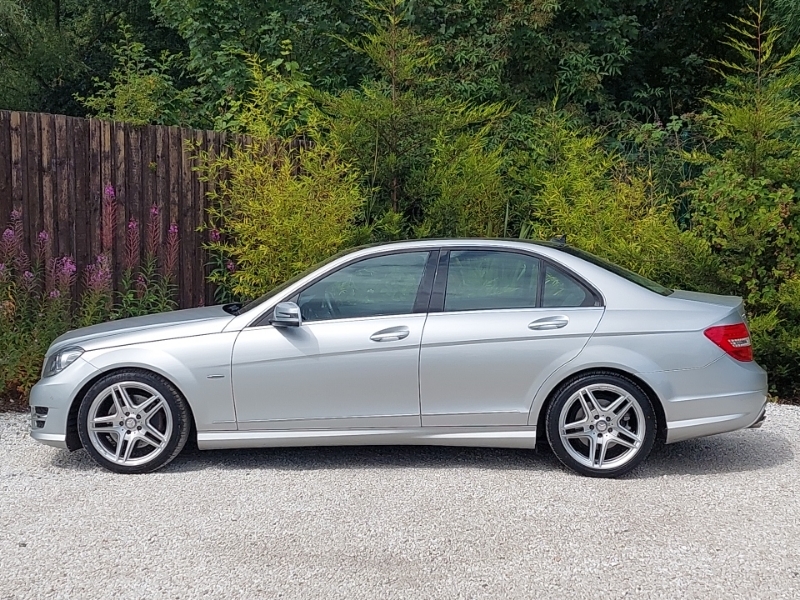 Mercedes-Benz C Class C350 Cdi Blueefficiency Sport Silver #4