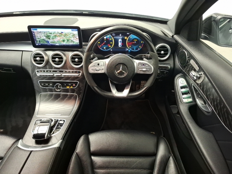 Mercedes-Benz C Class Amg Line Edition White #8