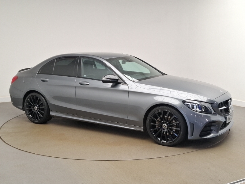 Mercedes-Benz C Class Amg Line Edition White #7