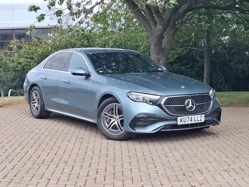 Mercedes-Benz E Class E200 Amg Line 9G-tronic Silver