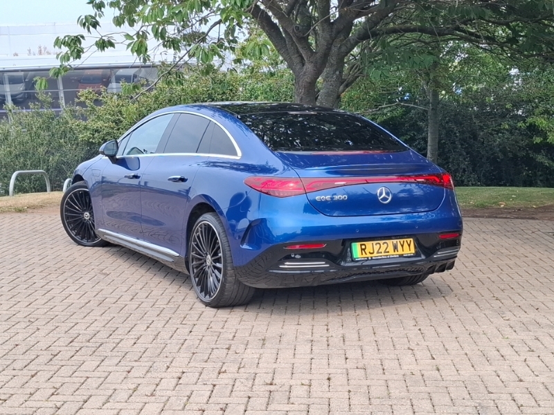 Mercedes-Benz EQE Eqe 300 180Kw Amg Line Premium Plus 89Kwh Blue #2