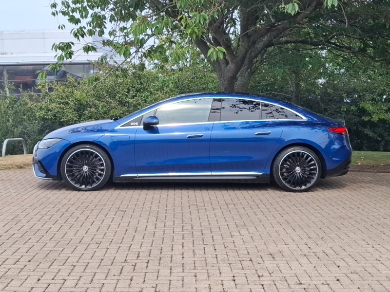 Mercedes-Benz EQE Eqe 300 180Kw Amg Line Premium Plus 89Kwh Blue #4