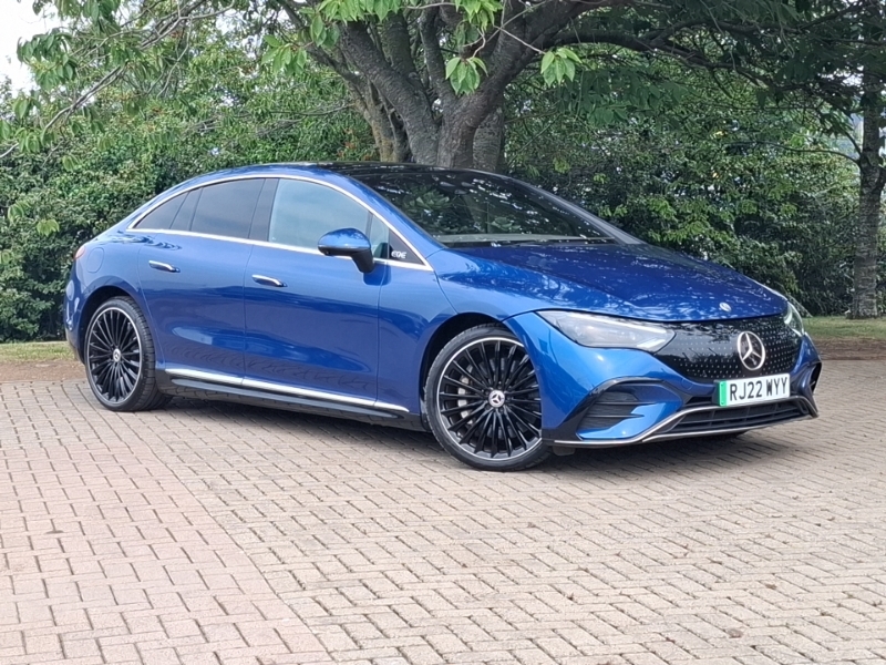 Mercedes-Benz EQE Amg Line Silver #7