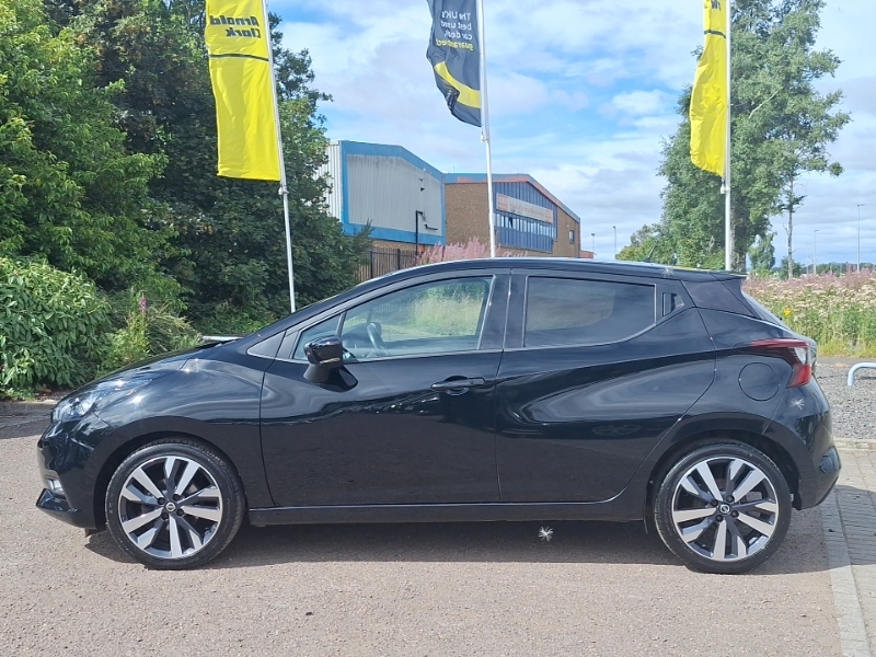 Nissan Micra 1.0 Ig-t 92 Tekna Black #4