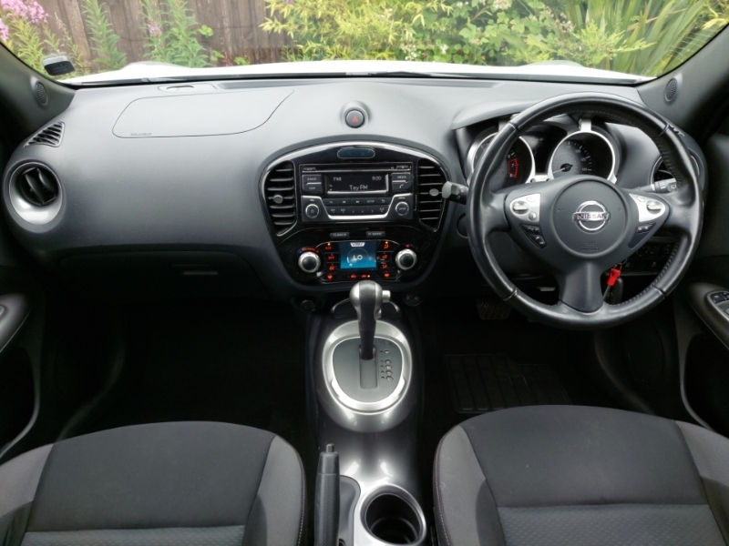 Nissan Juke 1.6 112 Acenta Cvt White #3