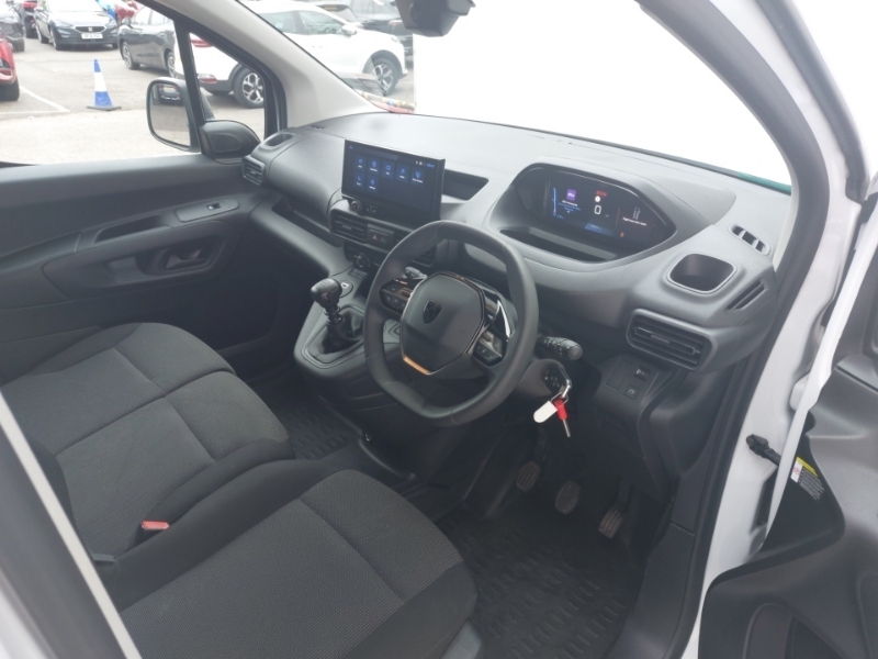 Peugeot Partner 1.5 Bluehdi 100 Professional Van White #3