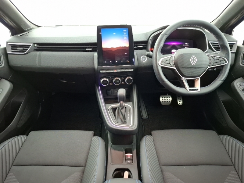 Renault Clio 1.6 E-tech Full Hybrid 145 Esprit Alpine Blue #3