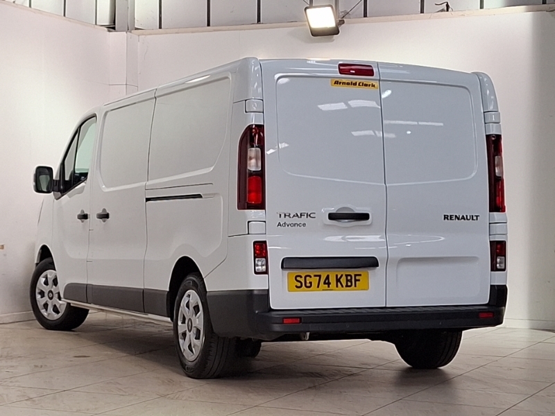 Renault Trafic Ll30 Blue Dci 130 Advance Safety Van SG74KBF White #2