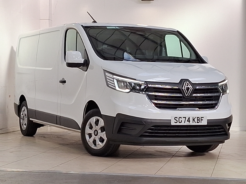 Renault Trafic Ll30 Blue Dci 130 Advance Safety Van White