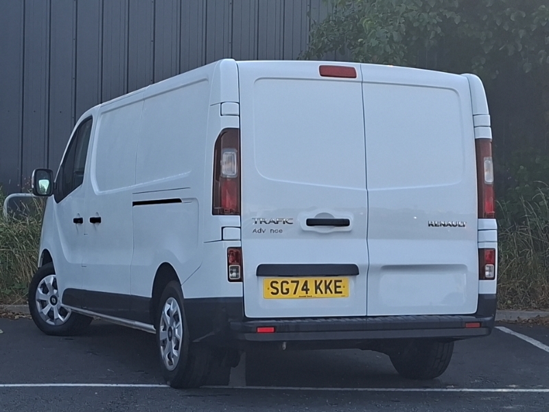 Renault Trafic Ll30 Blue Dci 130 Advance Safety Van White #2