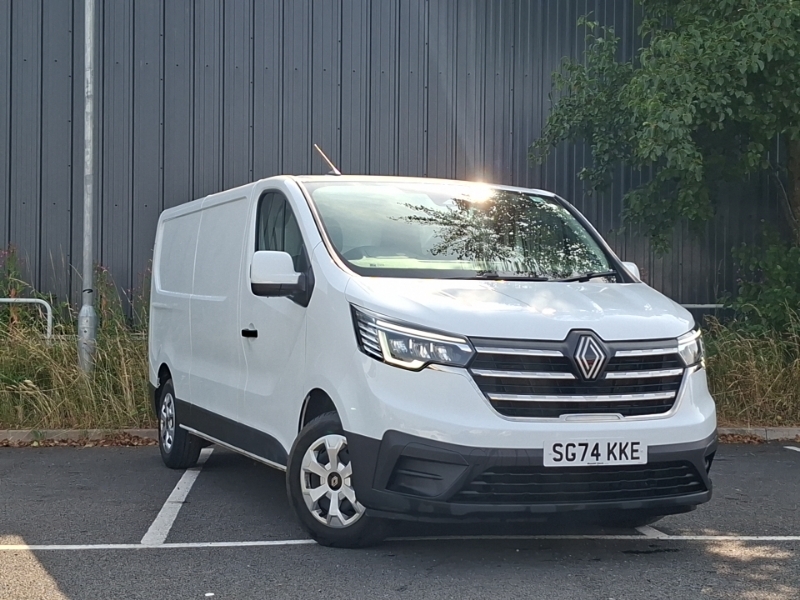 Renault Trafic Ll30 Blue Dci 130 Advance Safety Van White