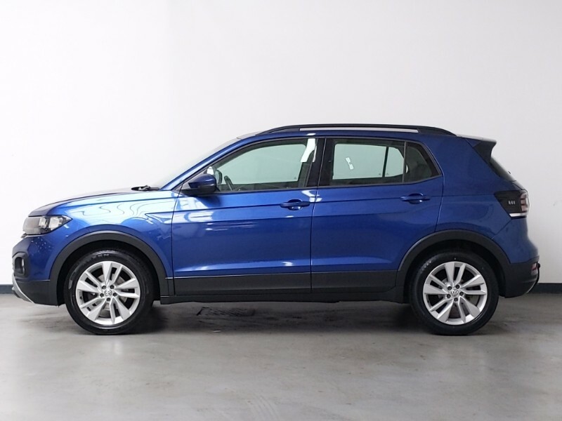 Volkswagen T-Cross 1.0 Tsi 115 Se SO19ZFU Blue #4