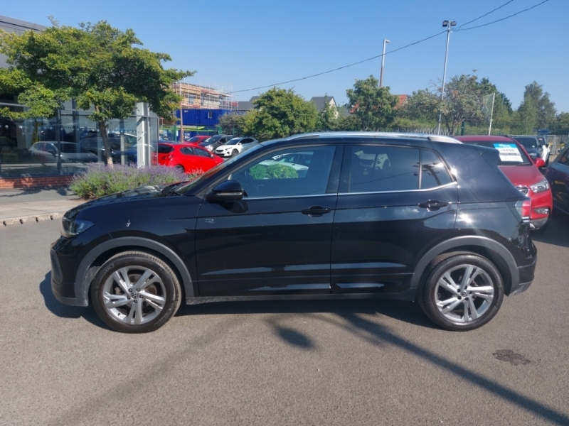 Volkswagen T-Cross 1.0 Tsi 115 R-line Dsg Black #4