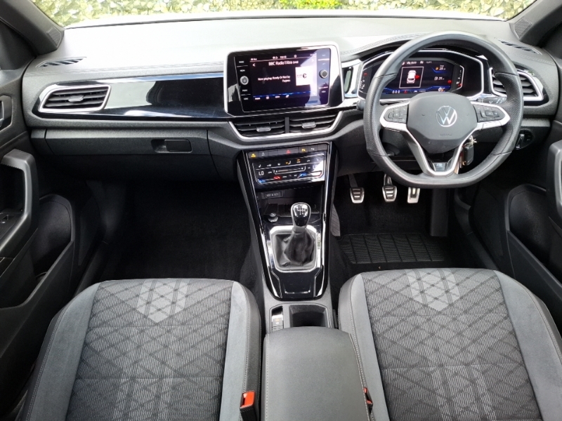 Volkswagen T-Roc 1.5 Tsi R-line MC74GKO White #3