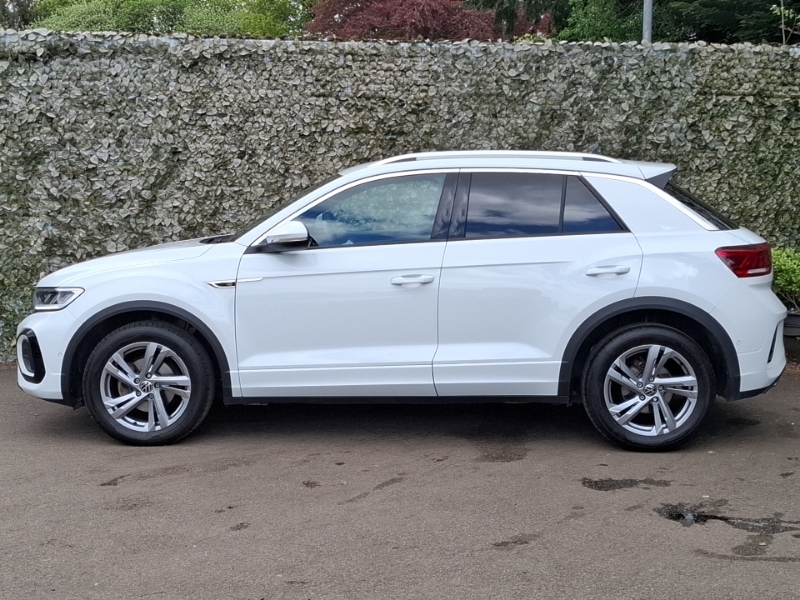 Volkswagen T-Roc 1.5 Tsi R-line MC74GKO White #4