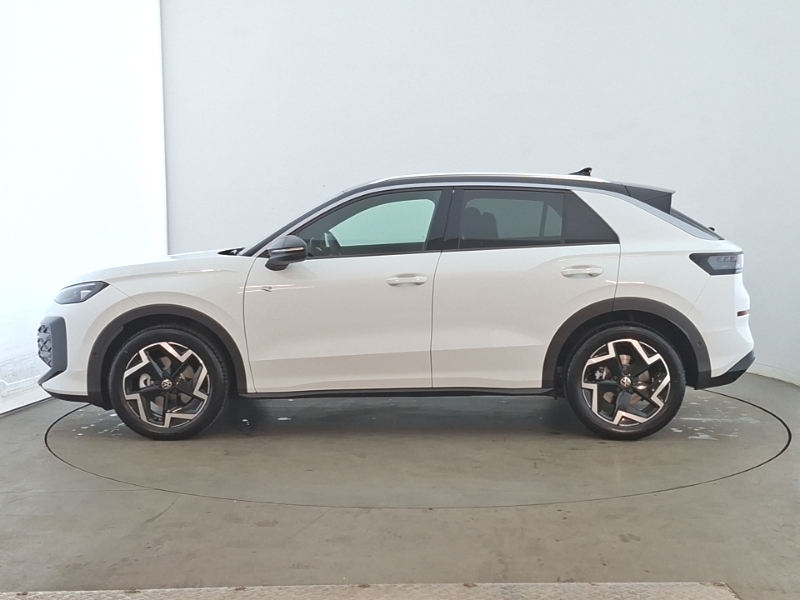 Volkswagen T-Roc 1.5 Etsi 150 R-line Dsg White #4