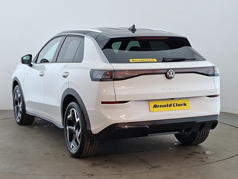 Volkswagen T-Roc 1.5 Etsi 150 R-line Dsg White #2