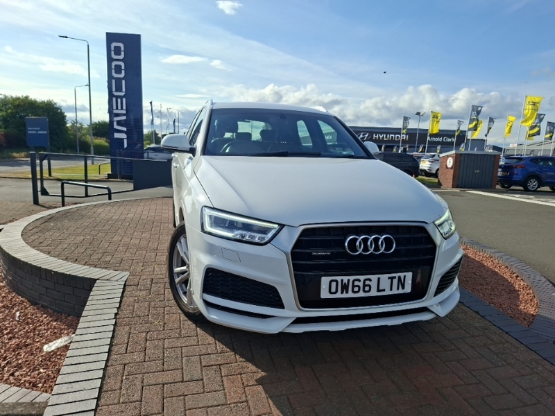 Audi Q3 2.0 Tdi Quattro S Line Edition S Tronic White