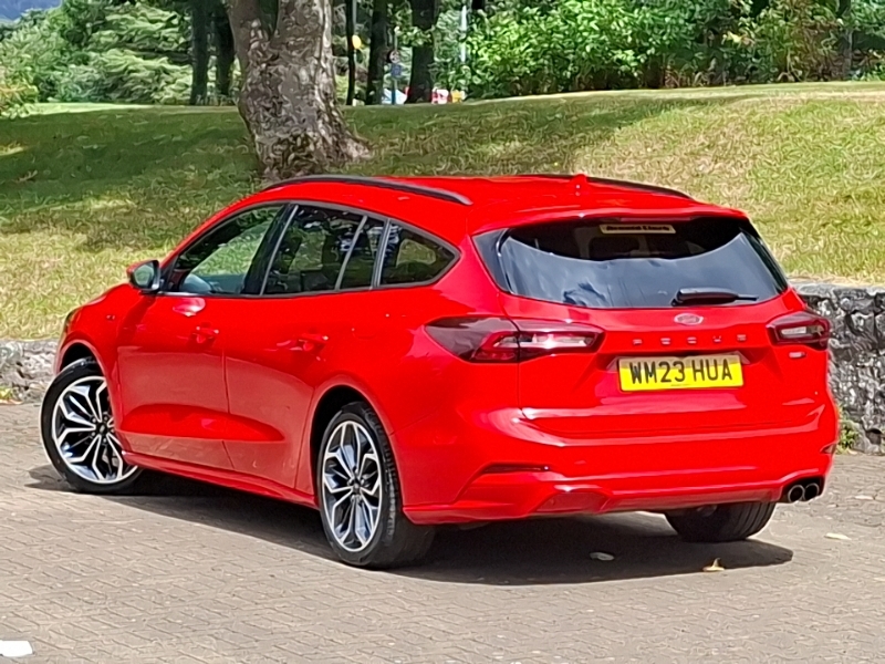 Ford Focus 1.0 Ecoboost Hybrid Mhev 155 St-line X WM23HUA Red #2