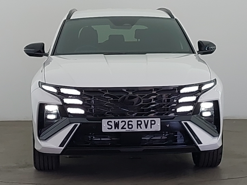 Hyundai Tucson Black Line White #14
