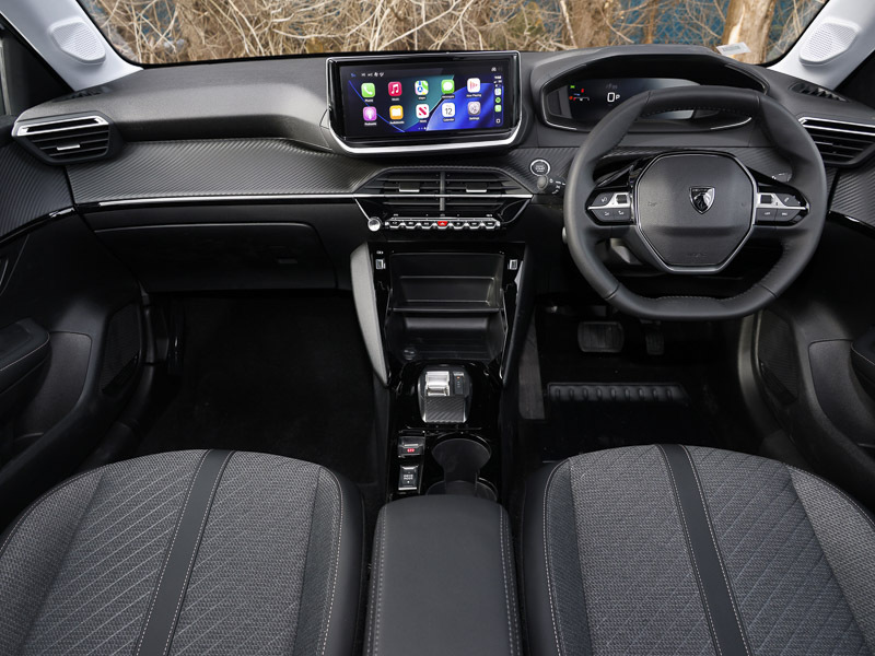 Peugeot 208 1.2 Hybrid 110 Allure E-dsc6 Black #3