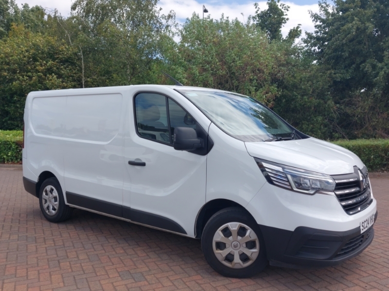 Renault Trafic Sl30 Blue Dci 130 Advance Safety Van White #6