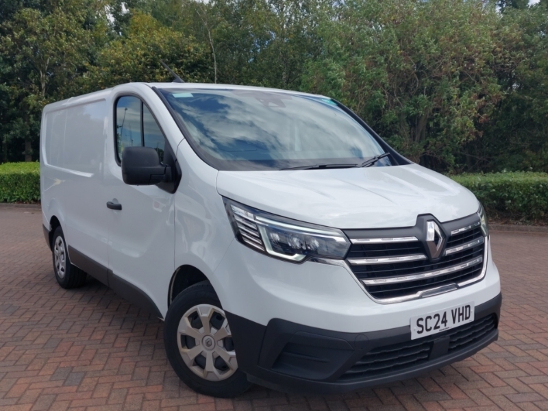 Renault Trafic Sl30 Blue Dci 130 Advance Safety Van White
