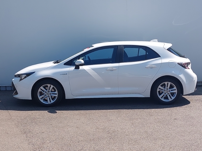 Toyota Corolla 2.0 Vvt-i Hybrid Icon Tech Cvt White #4