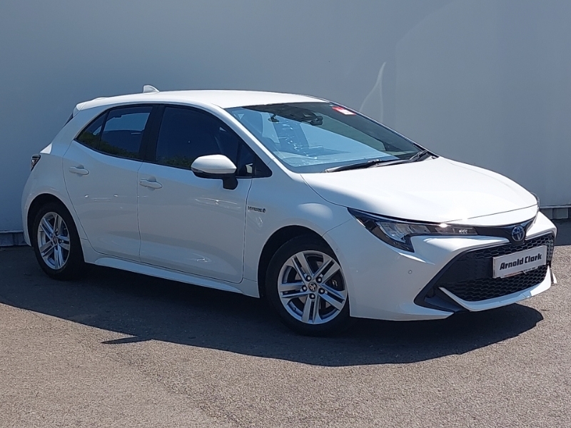 Toyota Corolla Vvt-h Design Hatchback White #7
